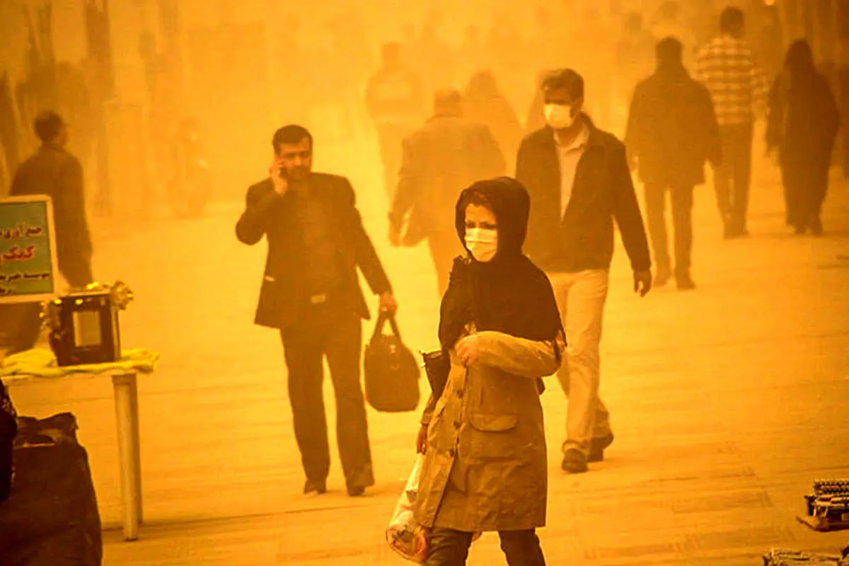 نفوذ گرد و غبار به غرب کشور و آلودگی هوا
