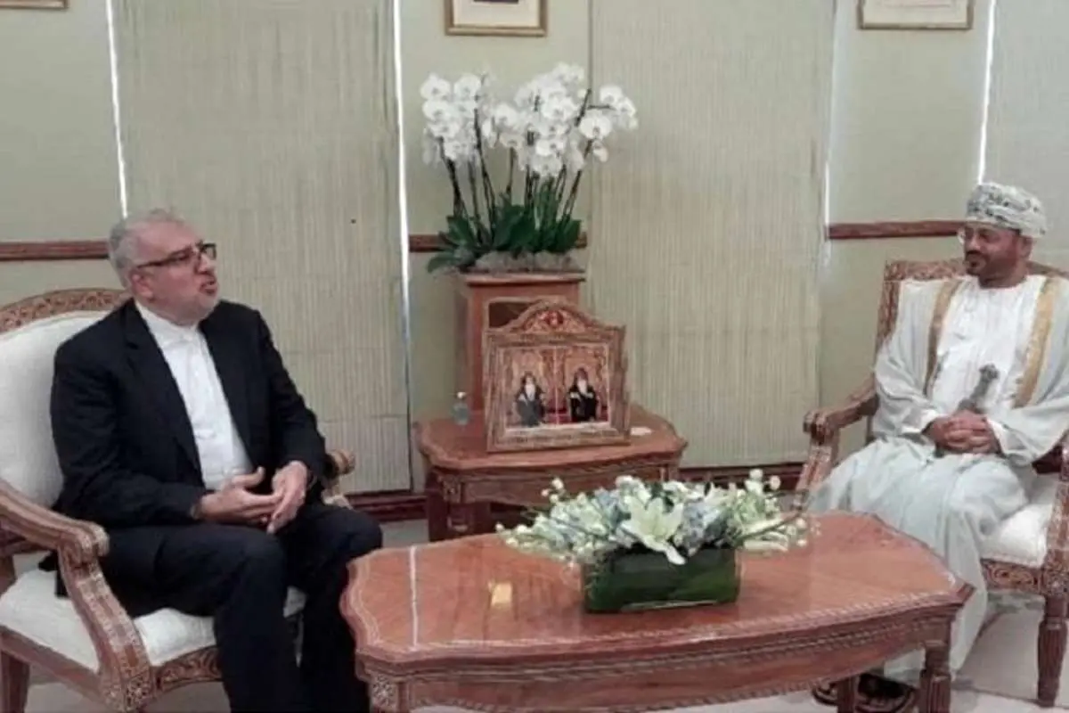 وزیر نفت ایران با وزیر امور خارجه عمان دیدار کرد