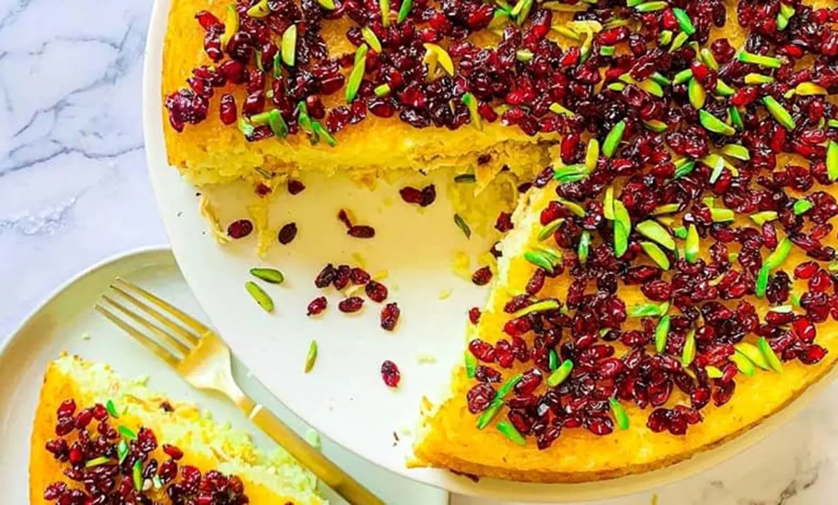 طرز تهیه شیرازی پلو قالبی، غذای مجلسی و زیبا