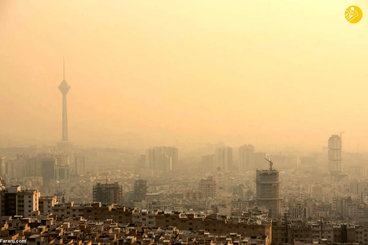 تداوم خیزش گرد و خاک در تهران تا پنجشنبه