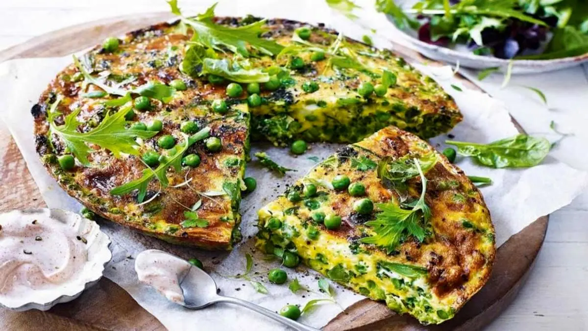 طرز تهیه کوکو نخود سبز؛ خوشمزه و مقوی