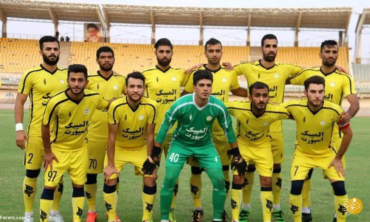 سقوط فجرسپاسی به لیگ یک