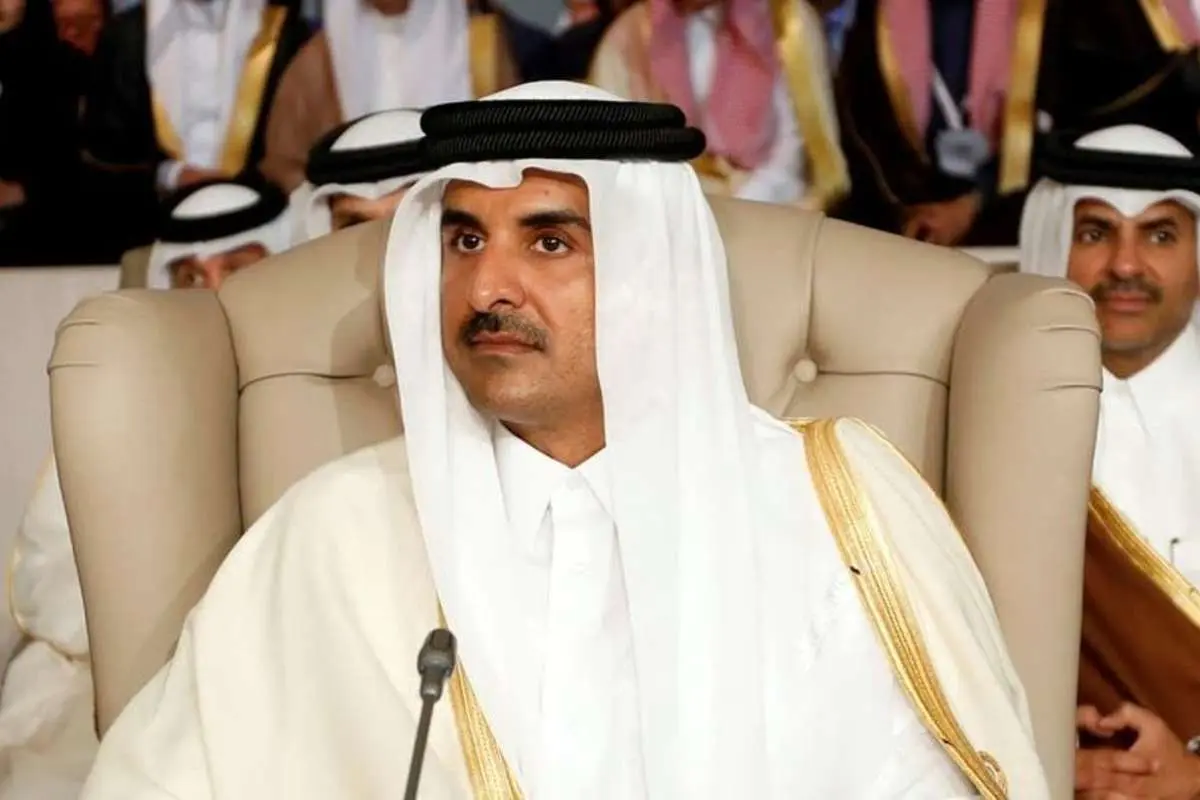 امیر قطر وارد تهران شد
