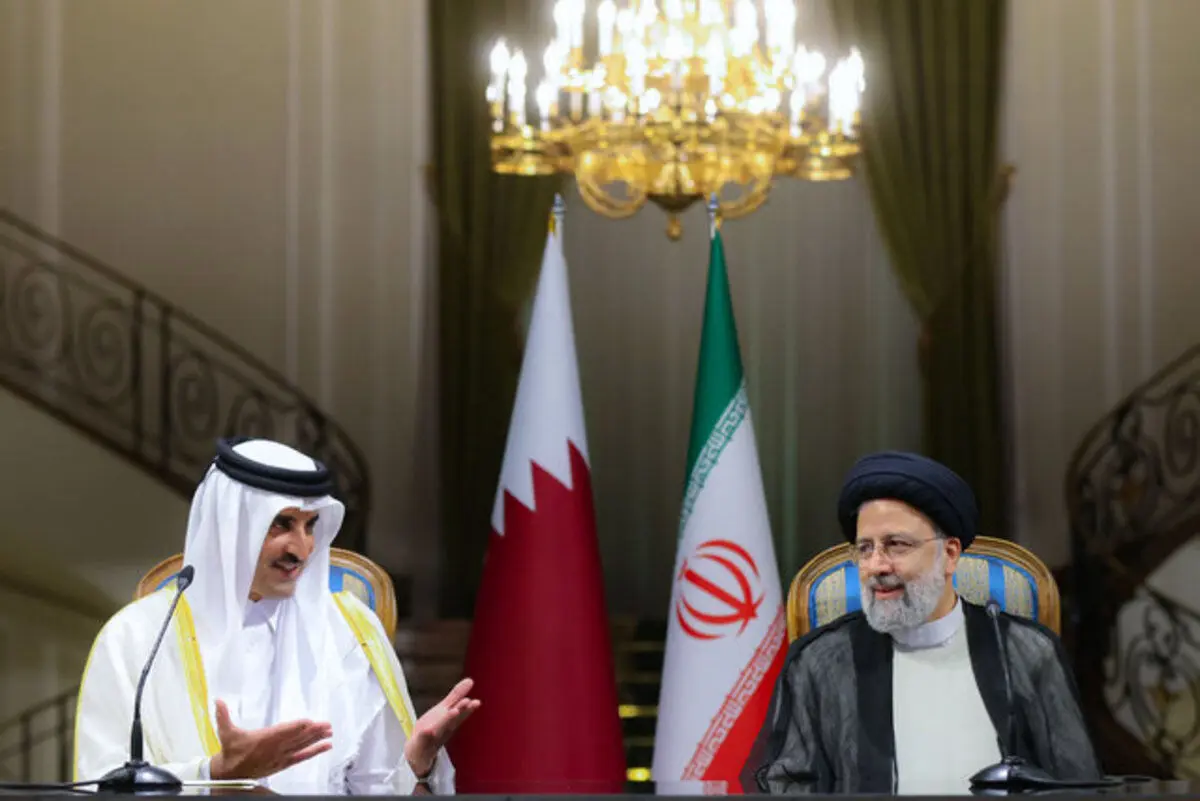 دیدار رئیسی به امیر قطر چه گذشت؟