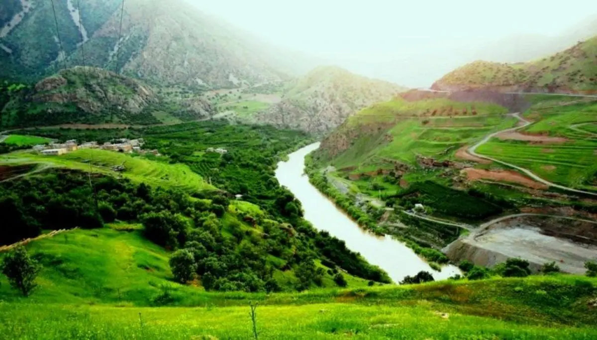 (ویدئو) تپه‌های مخملی سارال در کردستان