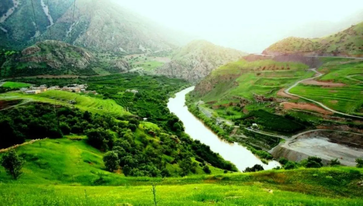 (ویدئو) تپه‌های مخملی سارال در کردستان