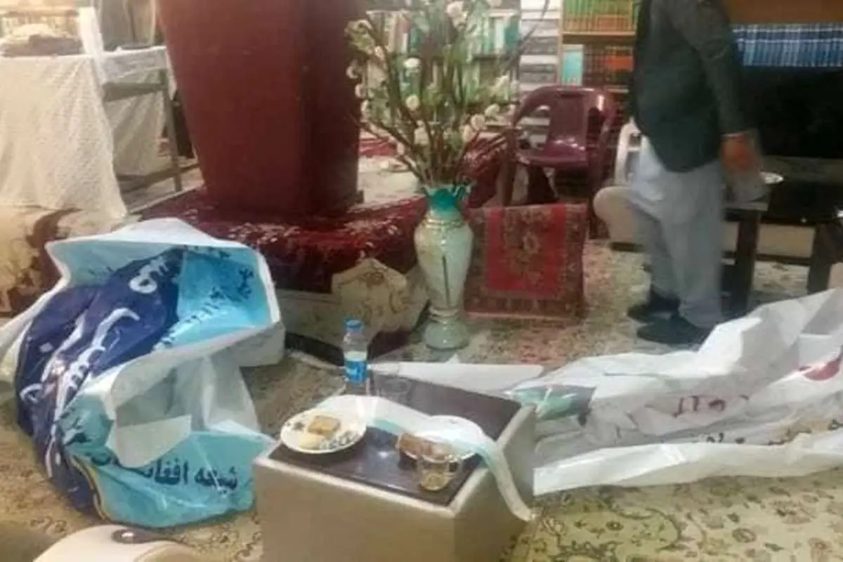 (ویدئو) نیرو‌های طالبان نشست شورای علمای شیعه را برهم زدند