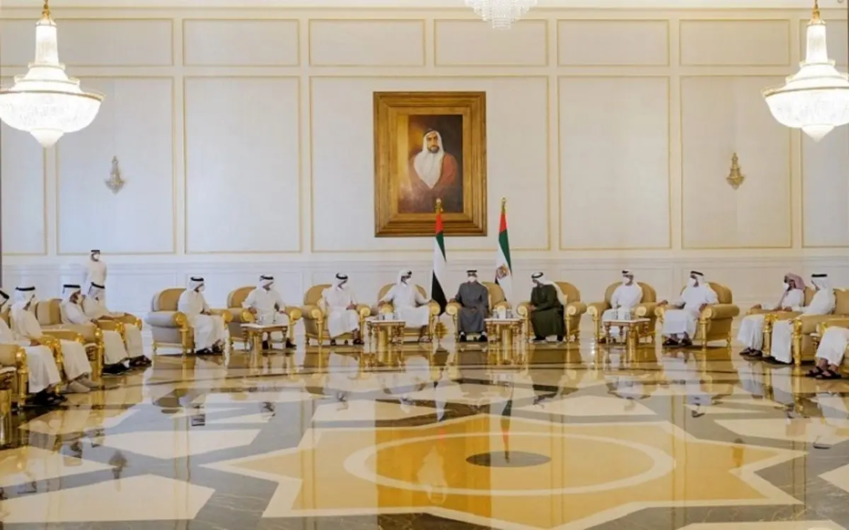 (تصاویر) امیر قطر پس از ۵ سال به امارات سفر کرد