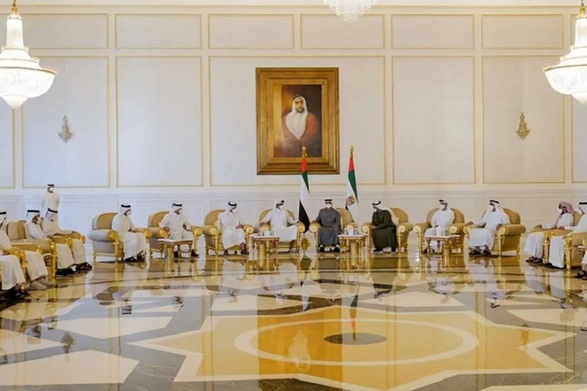 (تصاویر) امیر قطر پس از ۵ سال به امارات سفر کرد