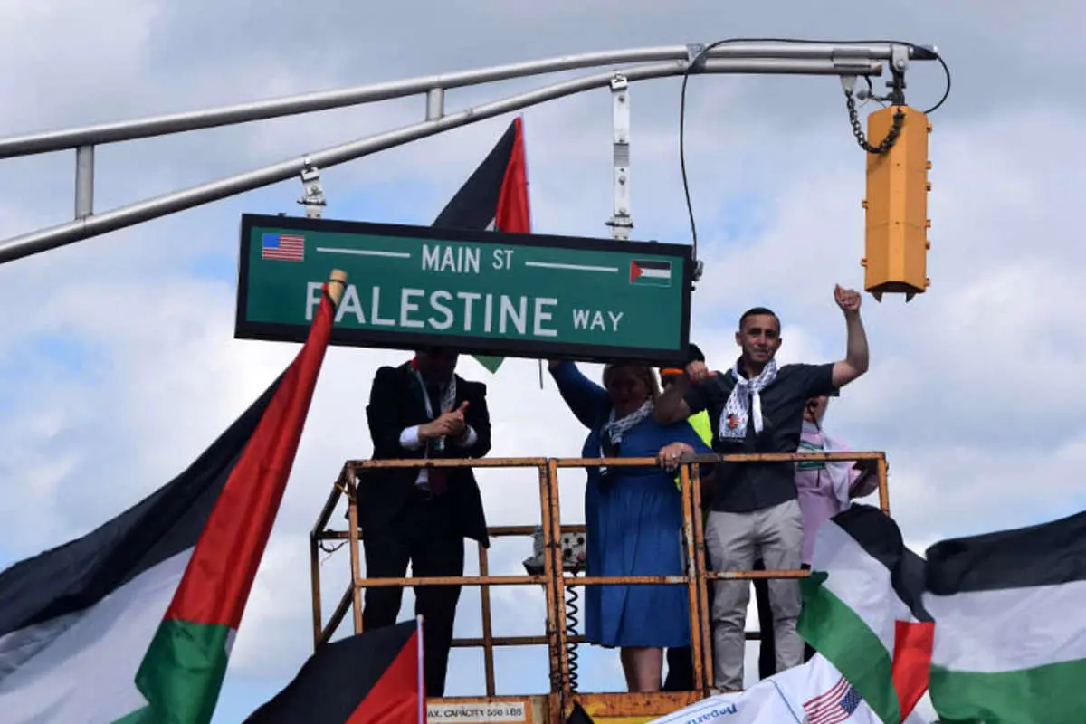 تغییر نام یکی از خیابانهای آمریکا به خیابان «فلسطین»