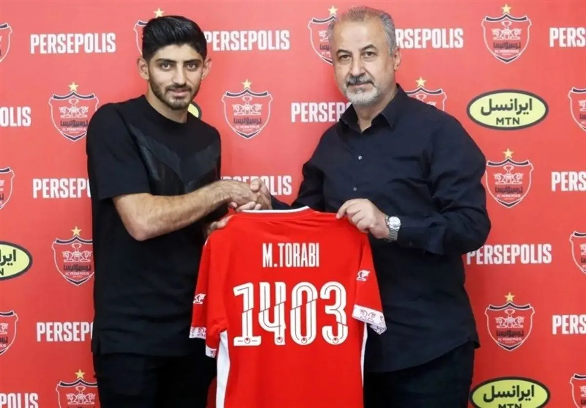 ترابی قراردادش را با پرسپولیس تمدید کرد