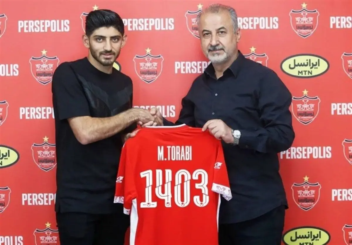 ترابی قراردادش را با پرسپولیس تمدید کرد