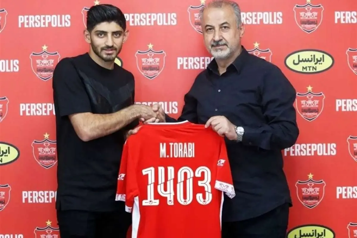ترابی قراردادش را با پرسپولیس تمدید کرد