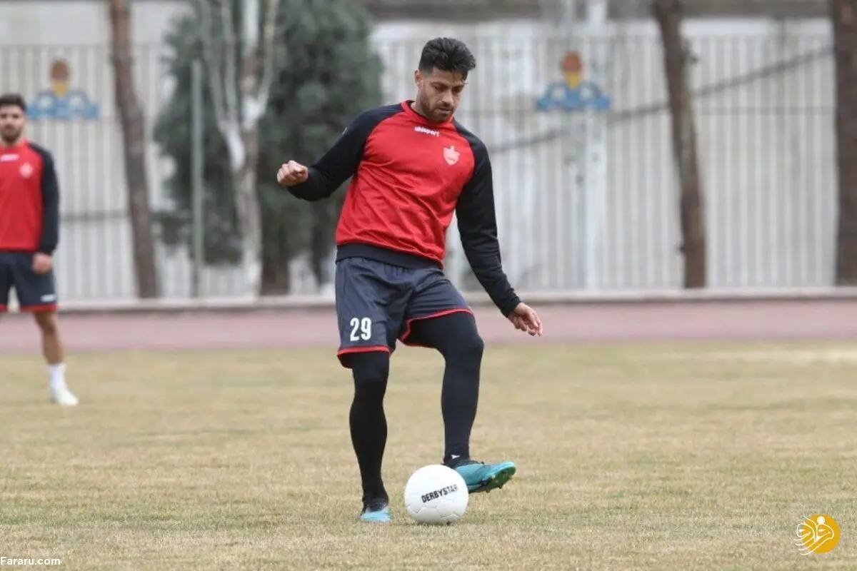 (عکس) اولین واکنش پورعلی پس از قرارداد با پرسپولیس