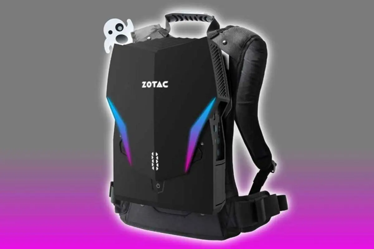 کوله پشتی واقعیت مجازی عجیب Zotac