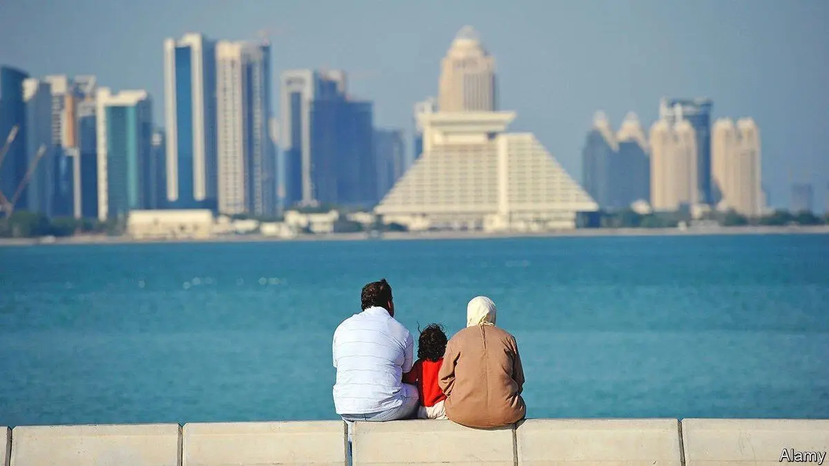 قطر ایسلند آینده خاورمیانه از نظر ژنتیک