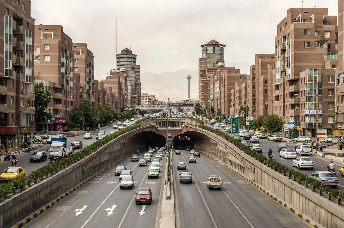 ترافیک انتهای نواب شمال به جنوب به دلیل عملیات عمرانی