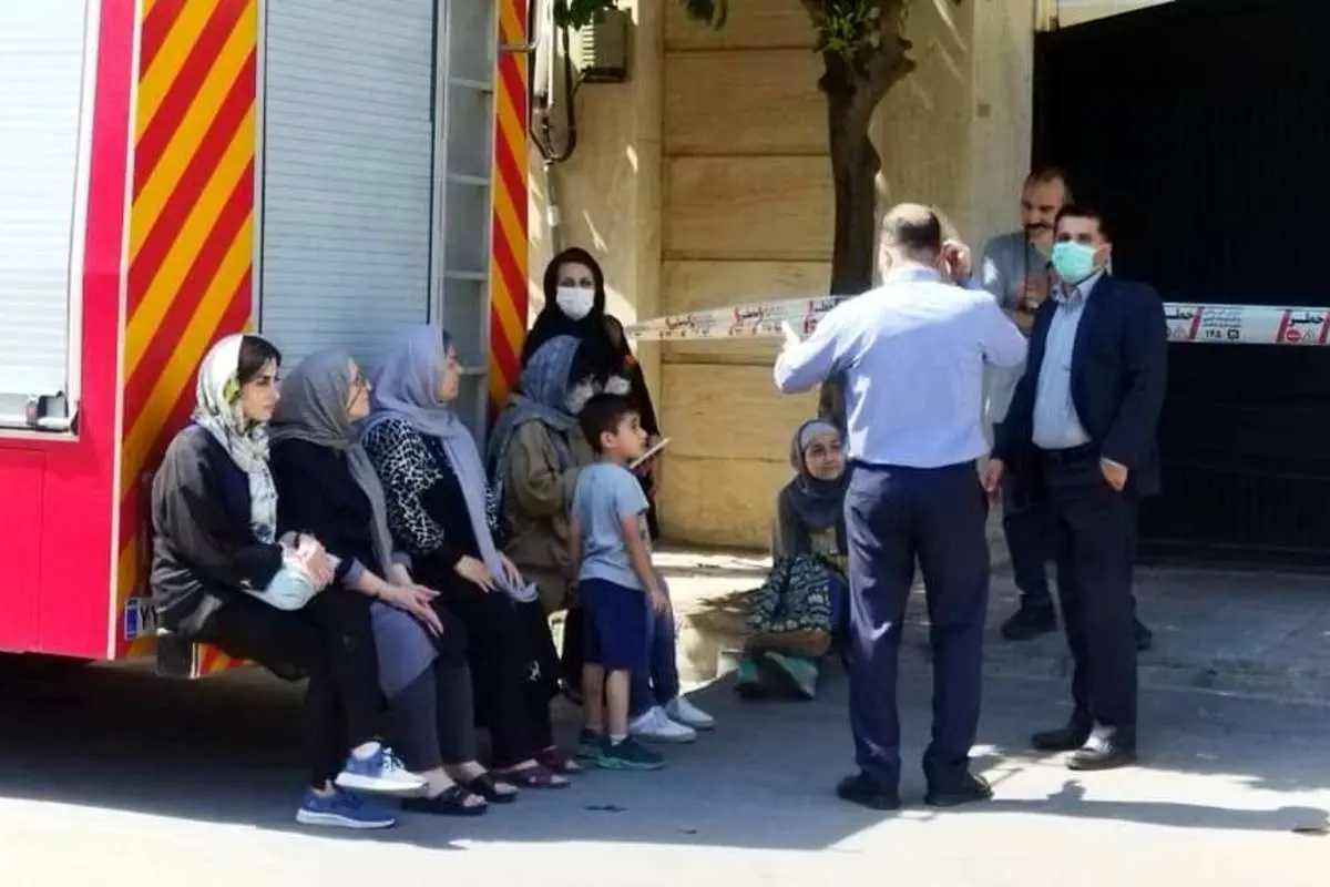 احتمال ریزش ساختمان ۶ طبقه در بابل و آماده‌باش آتش‌نشانی