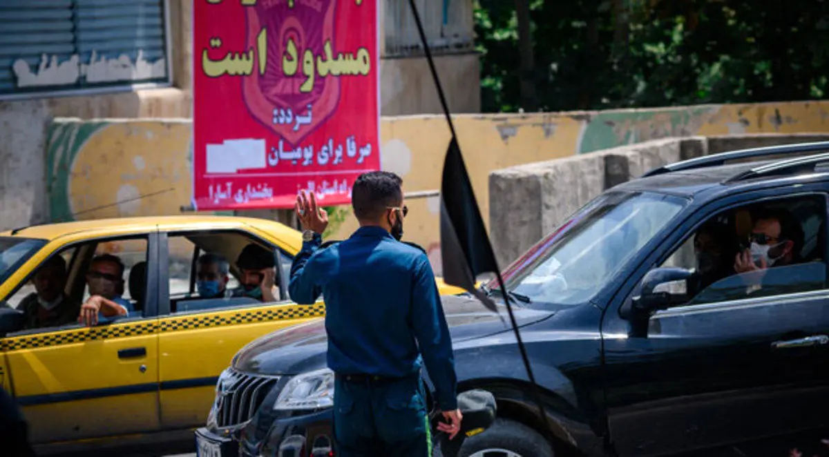 ترافیک سنگین در آزادراه تهران - شمال