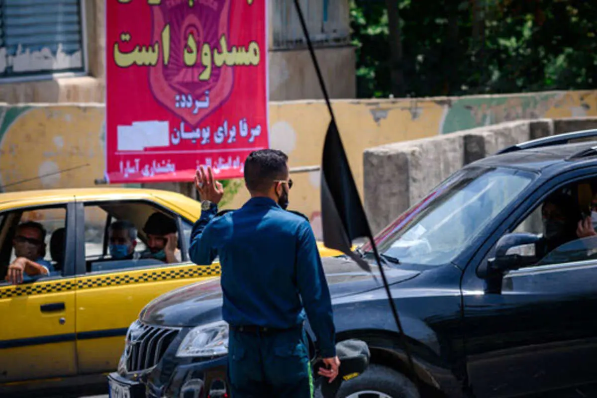 ترافیک سنگین در آزادراه تهران - شمال