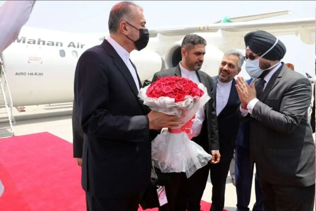 وزیر خارجه وارد حیدرآباد هند شد