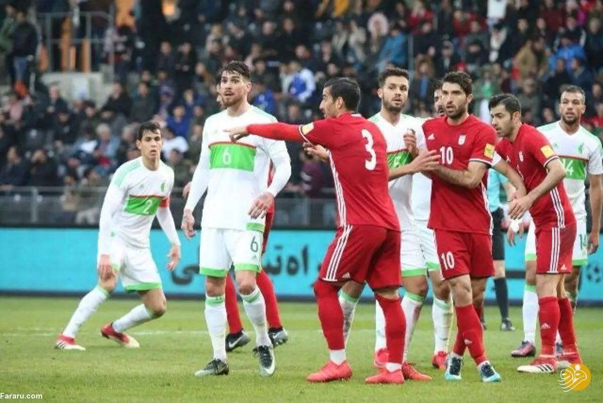 روز و ساعت بازی دوستانه تیم ملی ایران با الجزایر