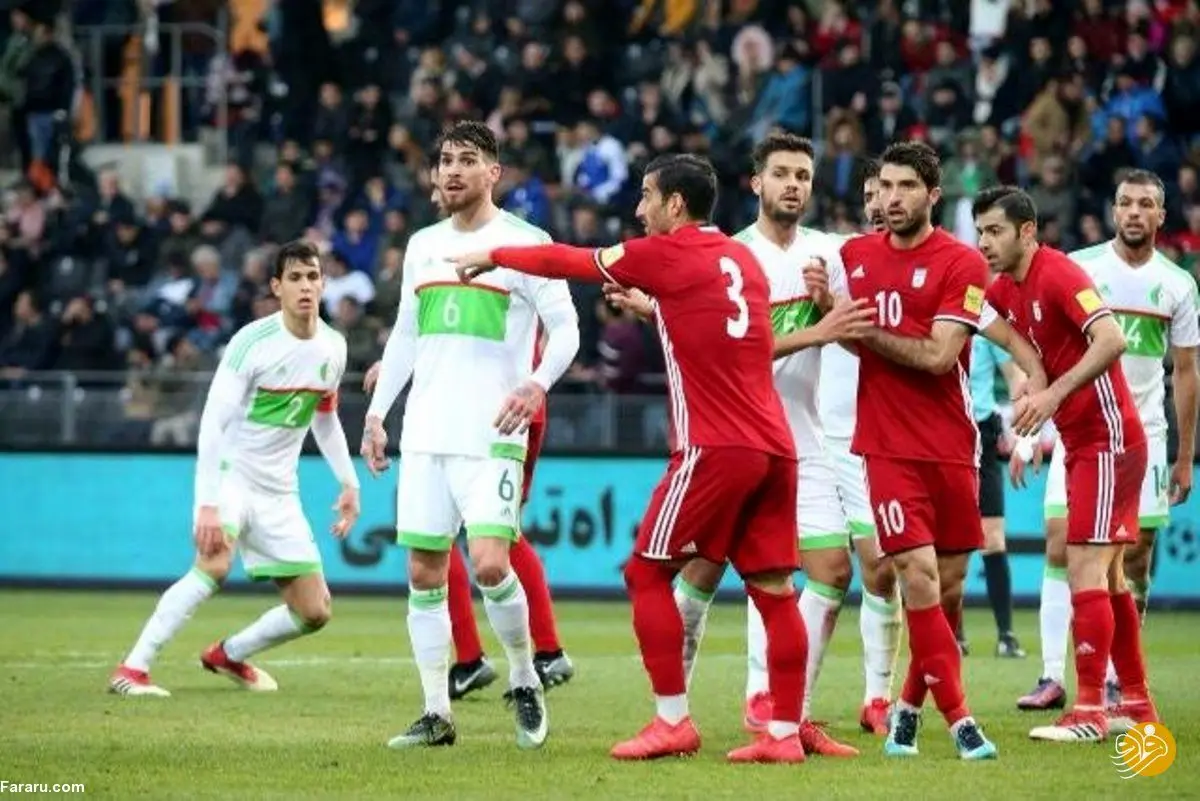 روز و ساعت بازی دوستانه تیم ملی ایران با الجزایر
