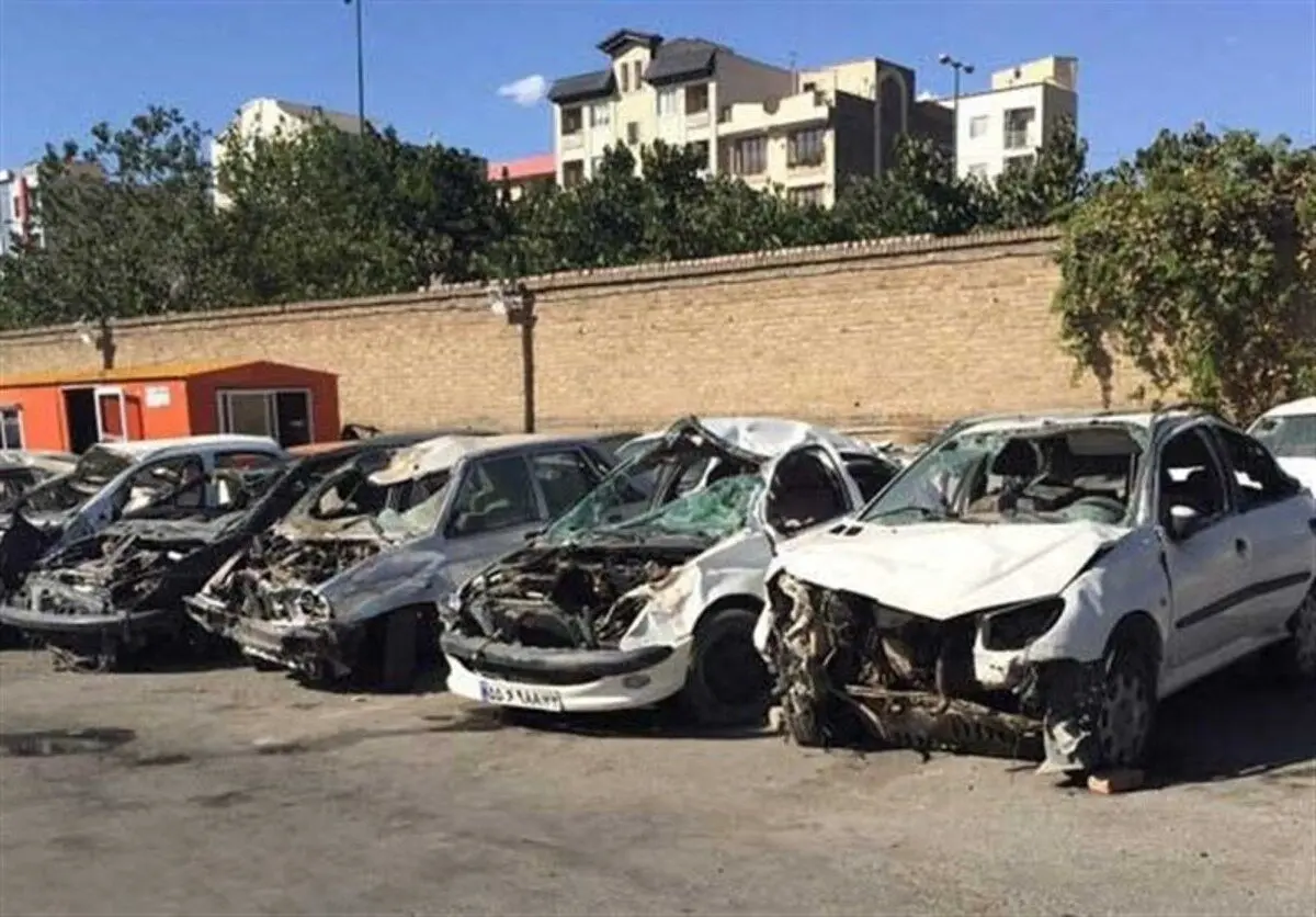 باز نشدن ایربگ ۹۰ درصد خودرو‌های تصادفی در یک پارکینگ!