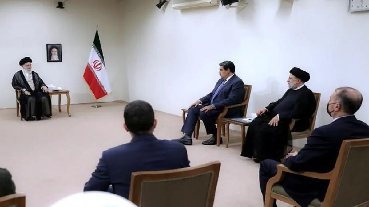 مادورو: سخنان رهبر ایران به ما قدرت می‌دهد