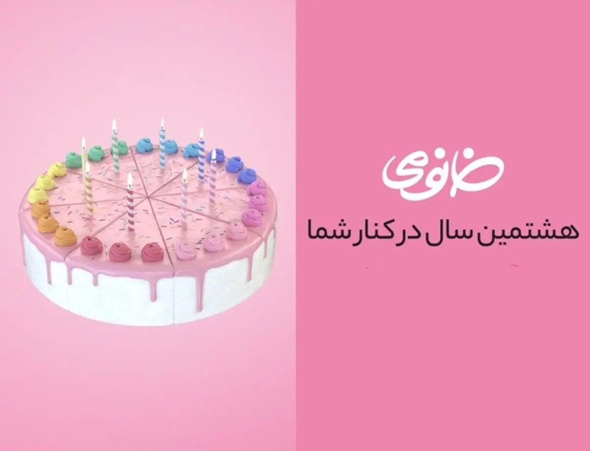 گزارش هشتمین سال فعالیت فروشگاه تخصصی آرایشی و بهداشتی خانومی