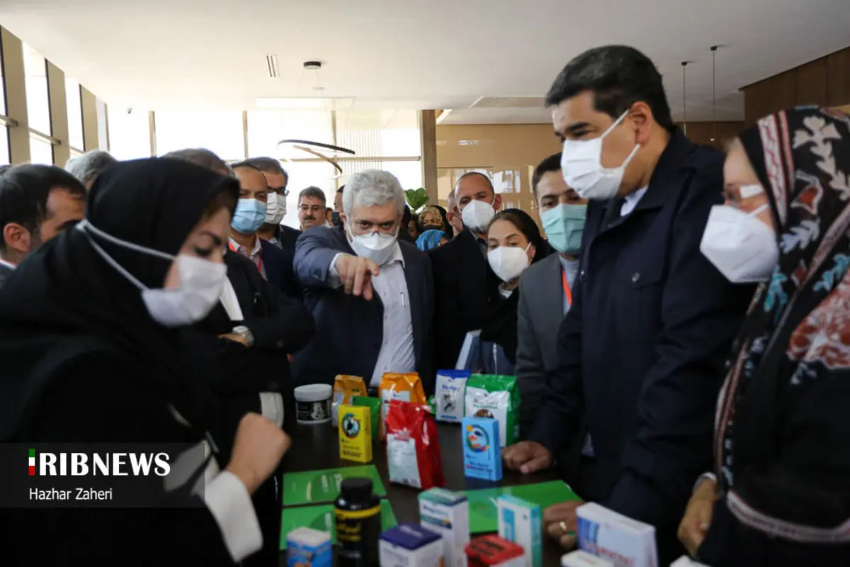 (تصاویر) بازدید رییس جمهور ونزوئلا از پارک فناوری پردیس تهران
