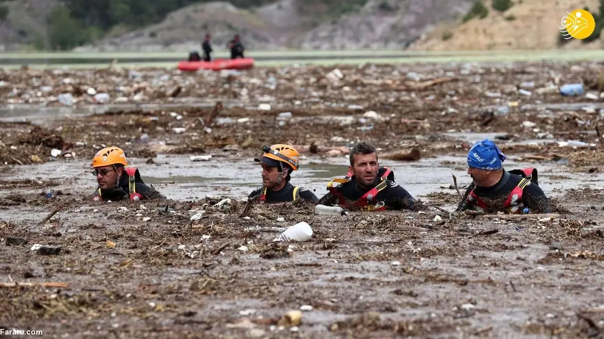 (تصاویر) سیل ویرانگر در ترکیه