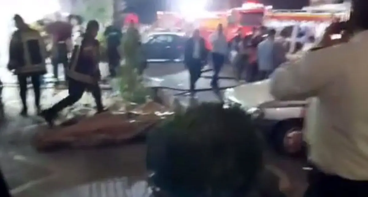 (ویدئو) انفجار در یک سفره‌خانه در شهریار ۸ قربانی گرفت