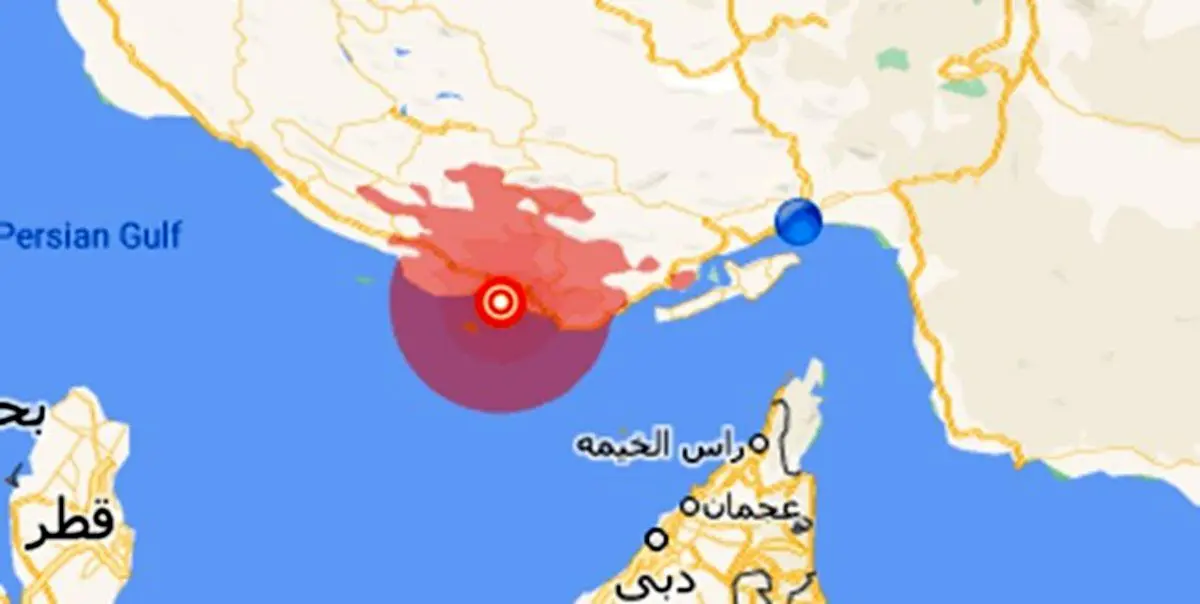 ۲۴ زلزله در بندرچارک در ۱۰ ساعت