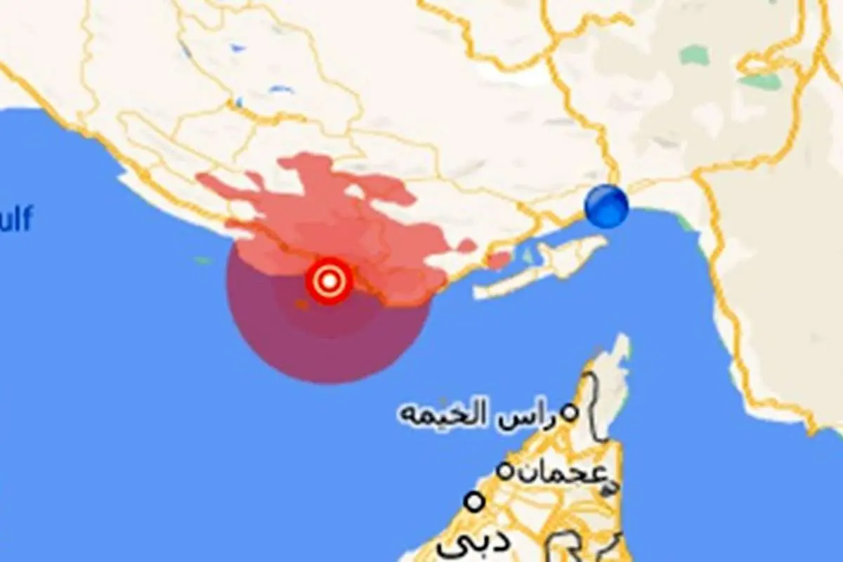 ۲۴ زلزله در بندرچارک در ۱۰ ساعت