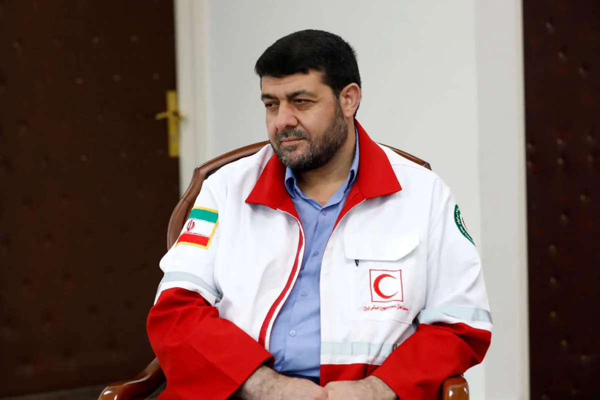 رییس هلال احمر: در متروپل جسدی بود که ستون از بین آن رد شده بود