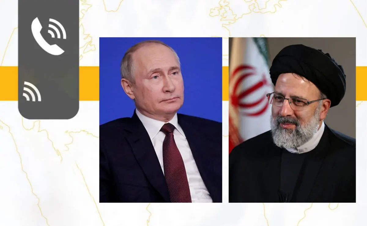 گفت‌وگوی تلفنی رئیسی و پوتین