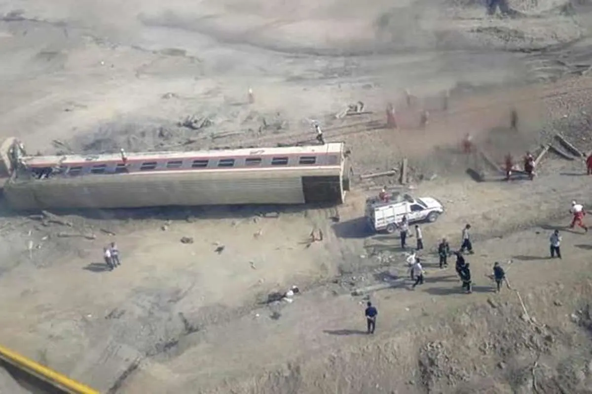 دستور بازداشت ۶ نفر در پی حادثه قطار مشهد - یزد