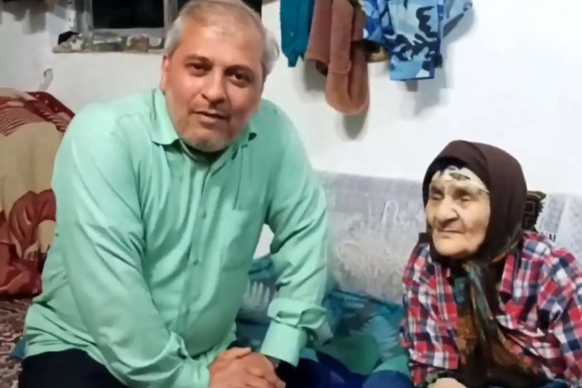 (ویدئو) وضعیت اسفبار خانه یک شهید