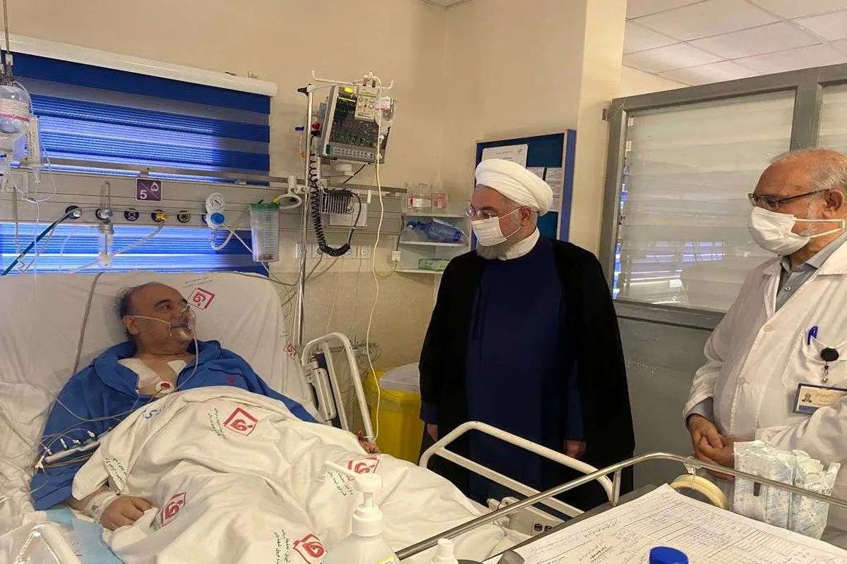 متفاوتترین دیدار روحانی پس از ریاستجمهوری؛ عیادت از وزیر در بیمارستان