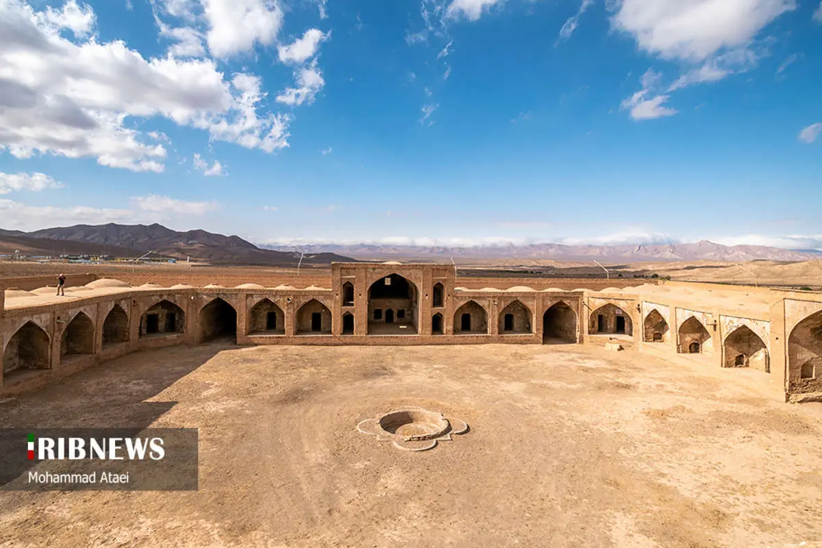 (تصاویر) کاروانسرای سنگی آهوان