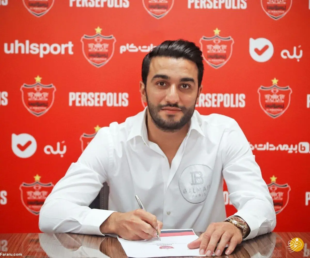 سیامک نعمتی با پرسپولیس تمدید کرد
