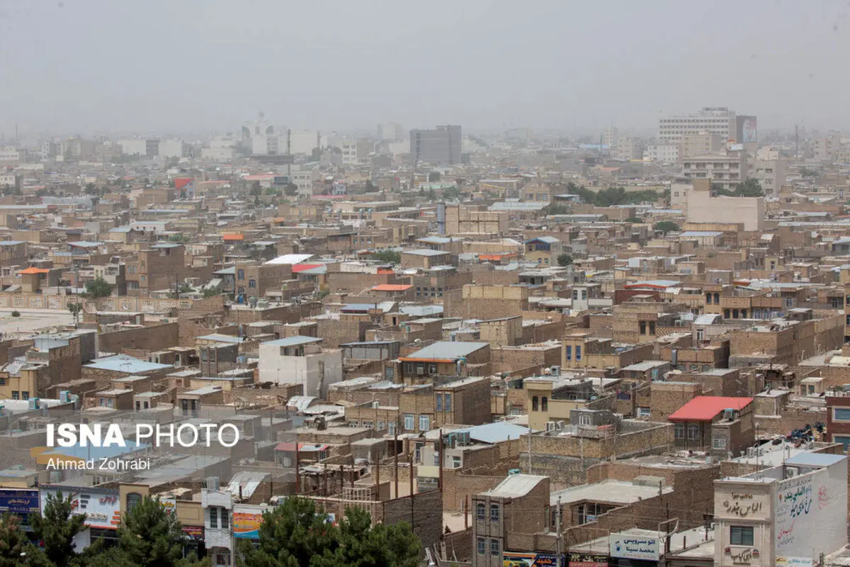 (تصاویر) آلودگی شدید هوای قم