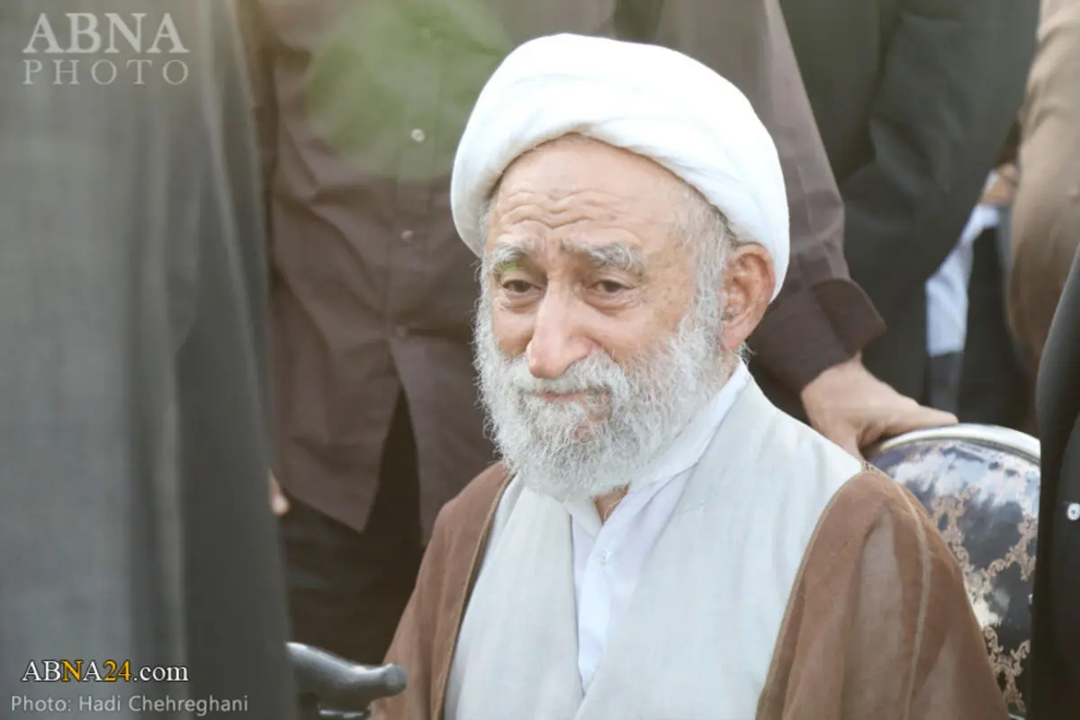 (تصاویر) تشییع پیکر همسر آیت الله استادی