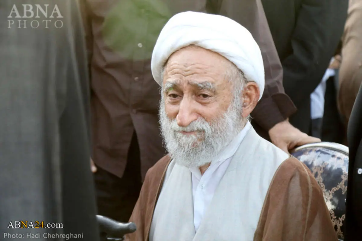 (تصاویر) تشییع پیکر همسر آیت الله استادی