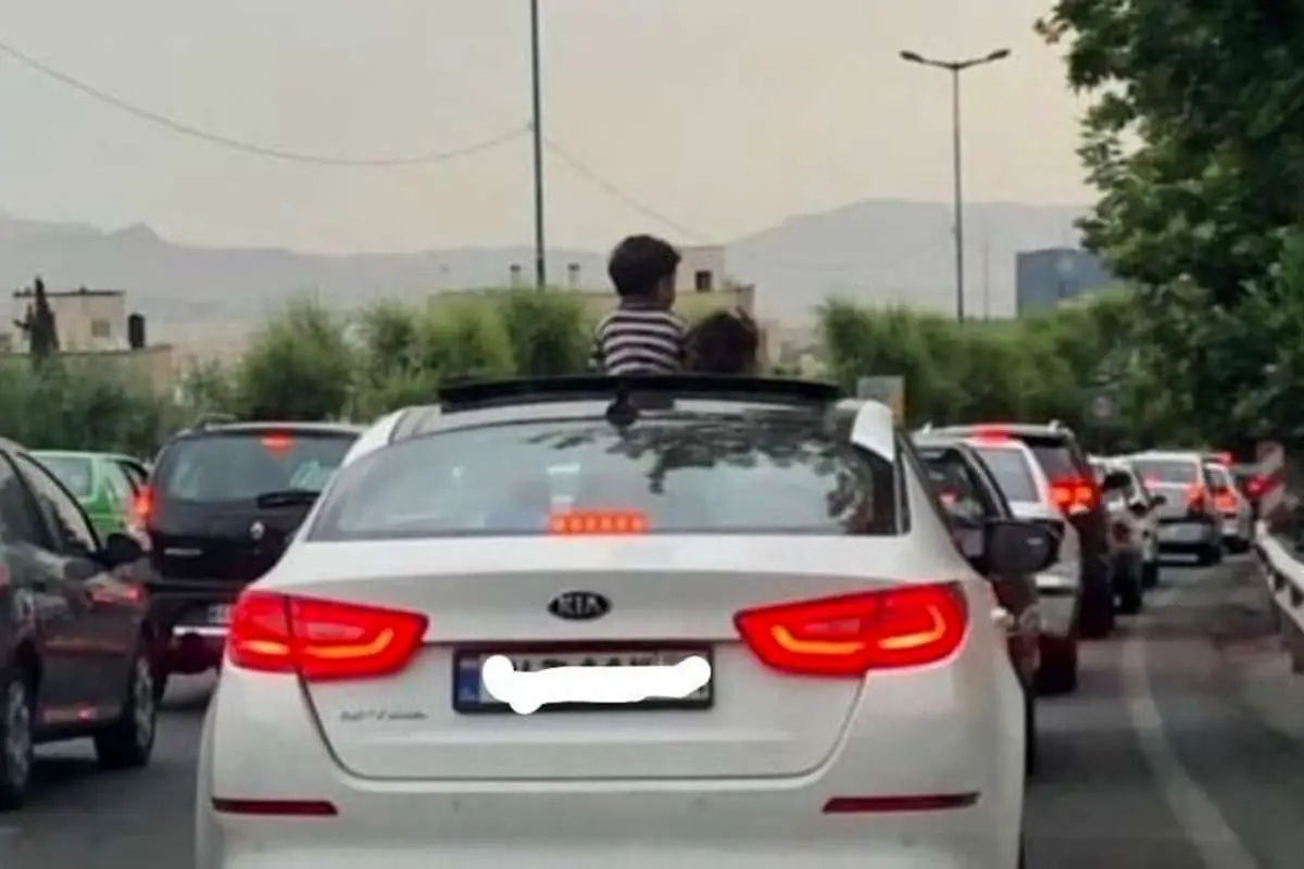 پلیس راهور: سانروف از علل جان باختن کودکان در تصادفات است