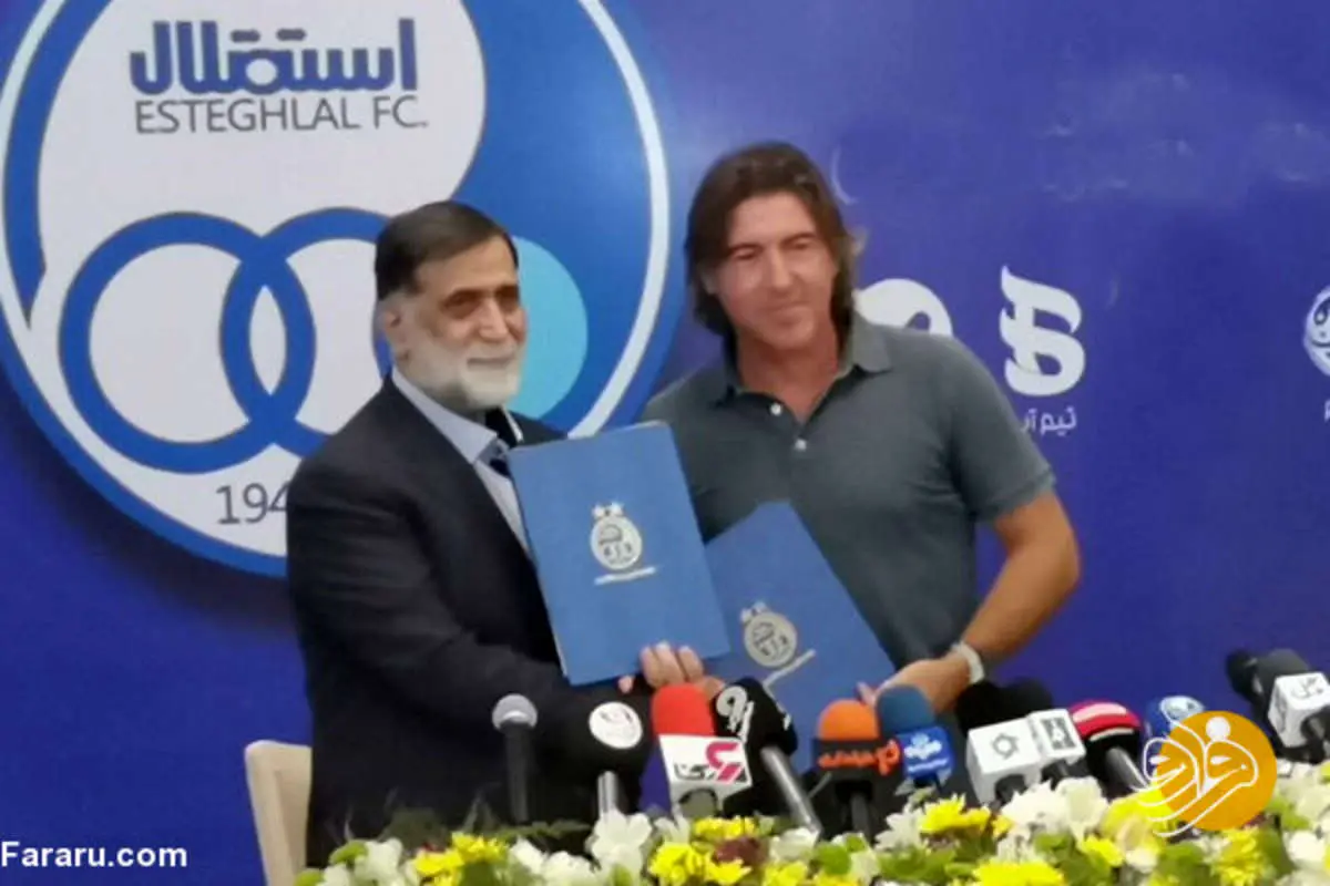 (عکس) قرارداد ساپینتو رسما امضا شد