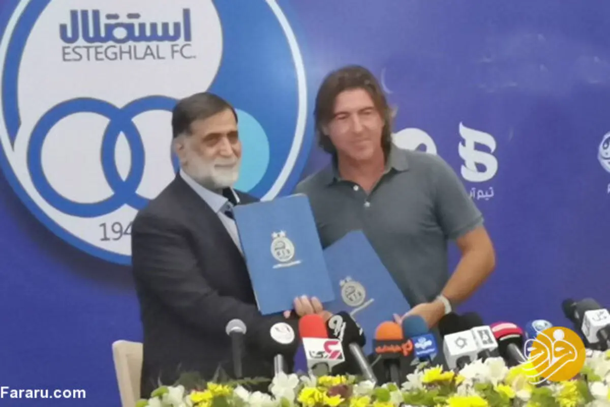 (عکس) قرارداد ساپینتو رسما امضا شد