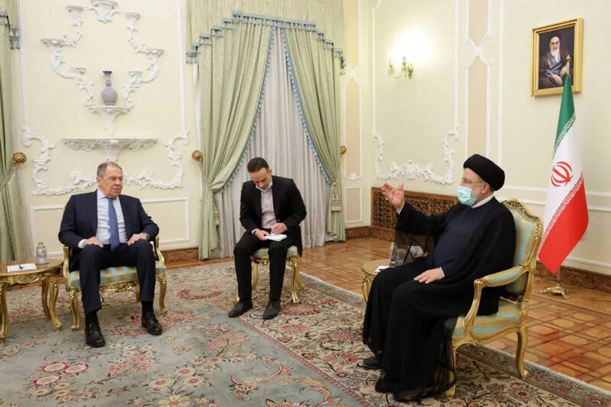 اتفاق عجیب در دیدار وزیر خارجه روسیه با رئیسی