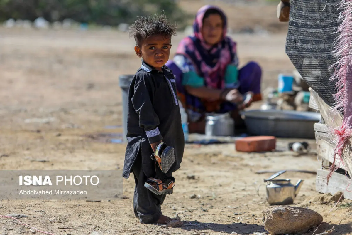 (تصاویر) ساکنان میرآباد چابهار شناسنامه ندارند